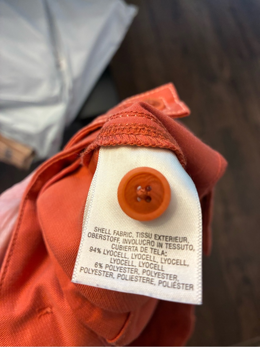 Anthropologie Conclave Trousers Wide-Leg Pants in Burnt Orange - Picture 11 of 12